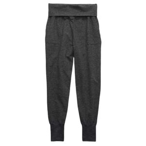 NWT Aerie Offline The Hugger Foldover Joggers, Size S Long, Color Charcoal